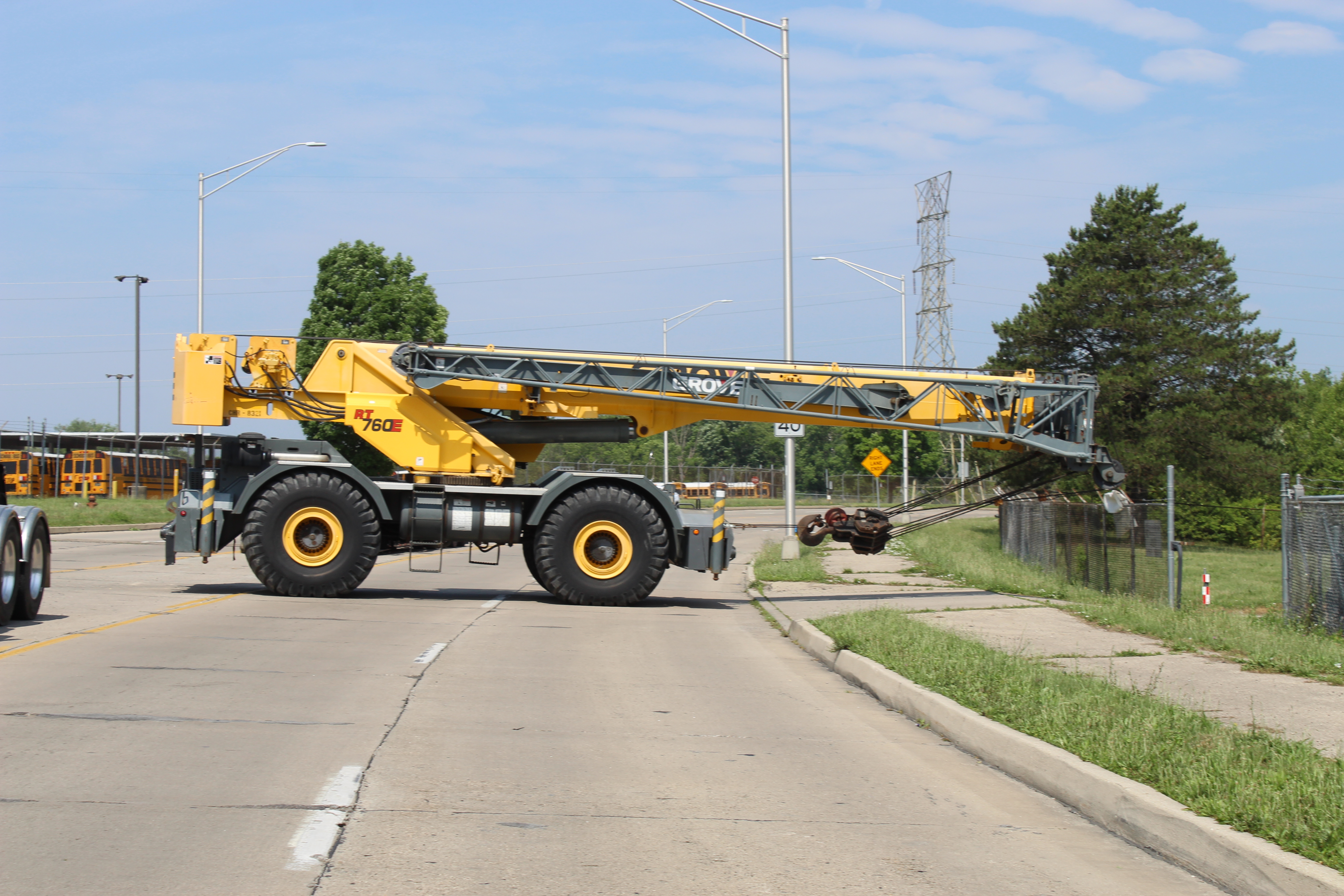 Just unloaded our newest member, looking forward to seeing it in action on it's first job in Kentucky.